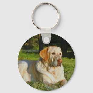 Yellow Labrador Retriever Sleutelhanger