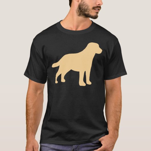 Yellow Labrador Retriever T-shirt (Voorkant)