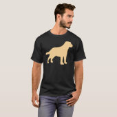 Yellow Labrador Retriever T-shirt (Voorkant volledig)