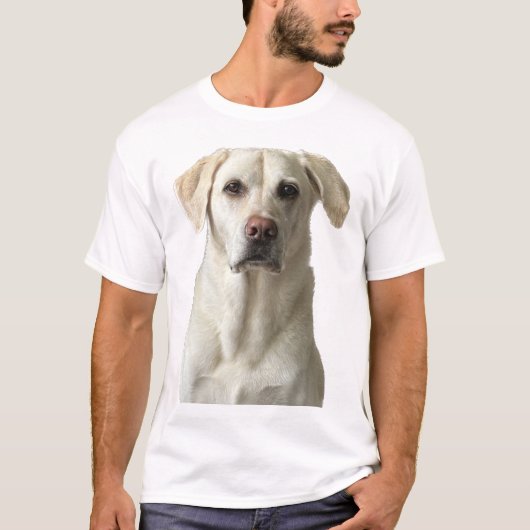 Yellow Labrador Retriever T-shirt (Voorkant)