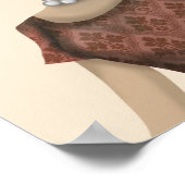 Yellow Labrador Wine Snob Poster (Hoek)