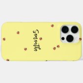 Yellow Ladybug Case-Mate iPhone Case (Achterkant (horizontaal))