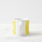 Yellow Lemon Design Bone China Espresso Mokken (Achterkant)