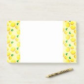 Yellow Lemon Post het Opmerkingen Post-it® Notes (Op bureau)