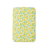 Yellow Lemons Bath Mat (Voorkant Verticaal)