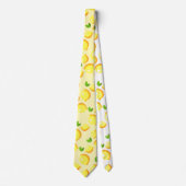 Yellow Lemons Stropdas (Voorkant)