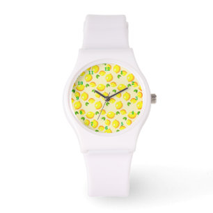 Yellow Lemons Watch Horloge