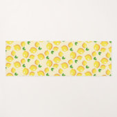 Yellow Lemons Yoga Mat (Voorkant (horizontaal))
