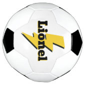 Yellow lighting bolt strike flash logo custom name (Tourné)