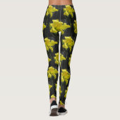 Yellow Lily Leggings (Achterkant)