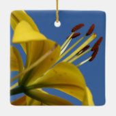 Yellow Lily Ornament (Achterkant)