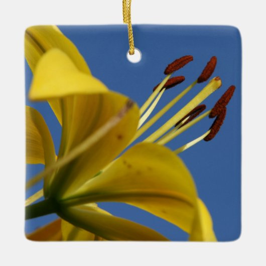 Yellow Lily Ornament (Voorkant)
