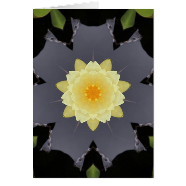 Yellow Lotus Kaleidoscope (Devant)