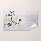 Yellow Lovevogels Bath Towel Set Bad Handdoek (Handdoek)