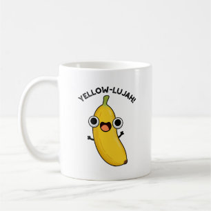 Yellow-lujah Funny Banana Pun Koffiemok