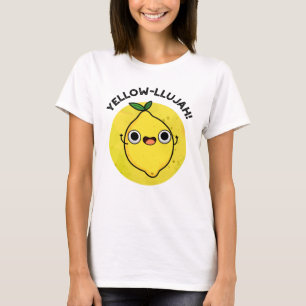 Yellow-lujah Grappige citroenwoordspeling T-shirt