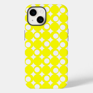 Yellow Mod Ball Design @ Emporio Moffa Case-Mate iPhone 14 Hoesje