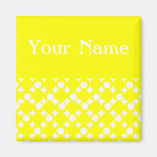 Yellow Mod Ball Design @ Emporio Moffa Magneet