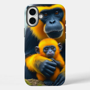 Yellow Monkeys telefoonhoesje iPhone 16 Plus Hoesje