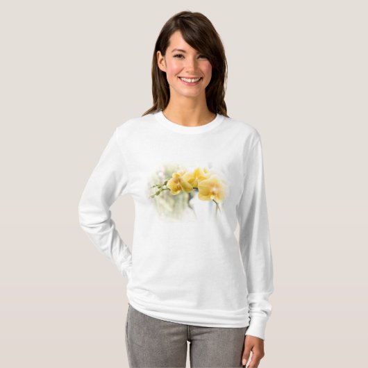 Yellow Moth Orchid in Sunshine T-shirt (Voorkant volledig)