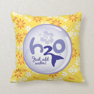 Yellow Name Pattern Kussen