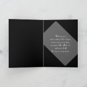 Yellow-noir, simple carte de tennis personnalisabl (Intérieur)