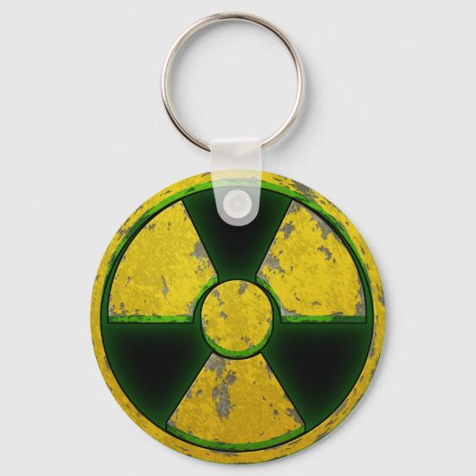 Yellow Nuke Sleutelhanger (Voorkant)