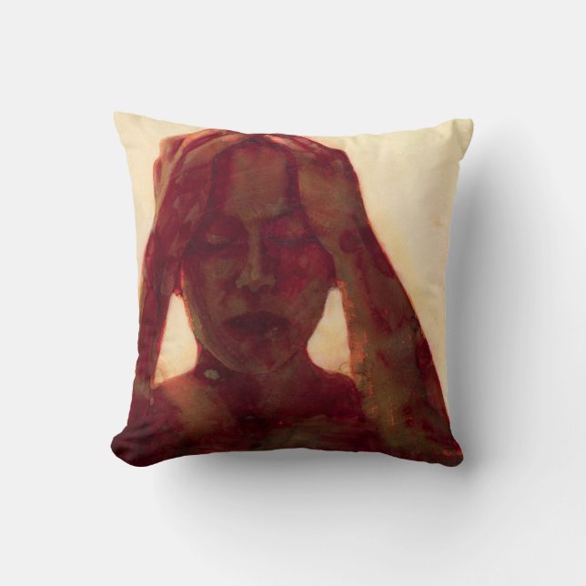 Yellow One Second Noise 2007 Kussen (Voorkant)