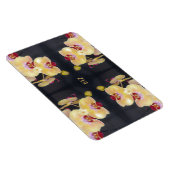 Yellow Orchid Pattern Magneet (Rechterzijde)