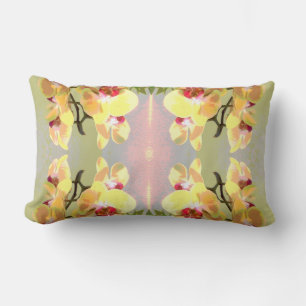 Yellow Orchids Pattern Kussen