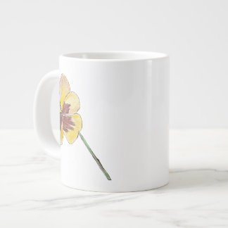 Yellow Pansy Jumbo Mok