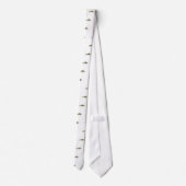 Yellow Perch Art Stropdas (Achterkant)