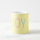 Yellow Personalized Mug – Custom Name Coffee Cup (Centre)