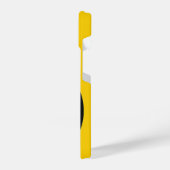 Yellow Phone Case with Trendy Moda iPhone Hoesje (Linkerkant)