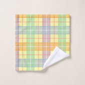 Yellow Plaid  (Gant de toilette)