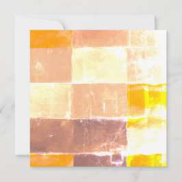 Yellow Plaid Peach Aankondiging