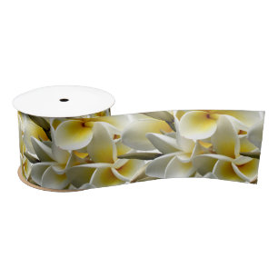 Yellow Plumeria White Wedding Floral Lint
