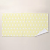 Yellow Poka Dots (Serviette de bain)