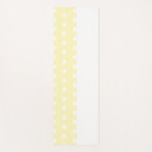 Yellow Poka Dots Yogamat (Voorkant)