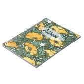 Yellow Poppy Address Notitieboek (Linkerzijde)
