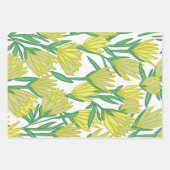 Yellow Protea Design Inpakpapier Vel (Voorkant 2)