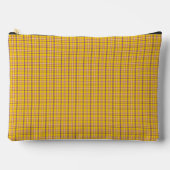 Yellow Purple Plaid Classic Pattern Modern Etui (Voorkant)