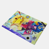 Yellow Red Blue Wassily Kandinsky Deurmat (Schuin)