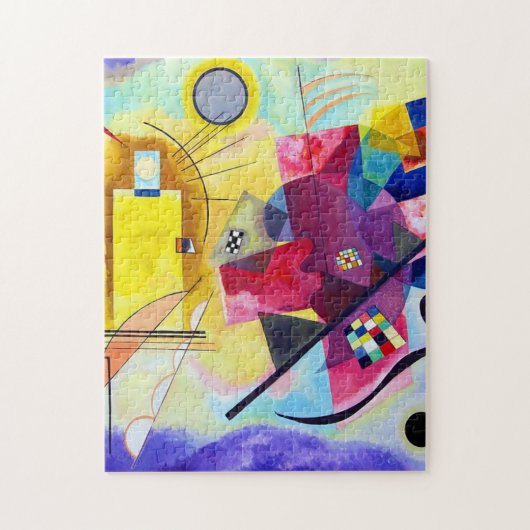Yellow Red Blue Wassily Kandinsky Legpuzzel (Verticaal)