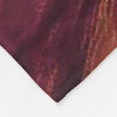 Yellow Red Hills Fleece Deken (Hoek)