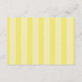 Yellow Retro Cute Illustrated Books Baby Shower Informatiekaartje (Achterkant)