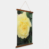Yellow Roos Hangend Wandkleed (Gebogen)