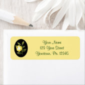 Yellow Rose Address Label (Insitu)