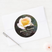 Yellow Rose: Adres Stickers (Envelop)
