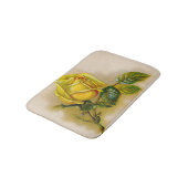 Yellow Rose Antiek  Print Fine Art Badmat (Gekanteld)